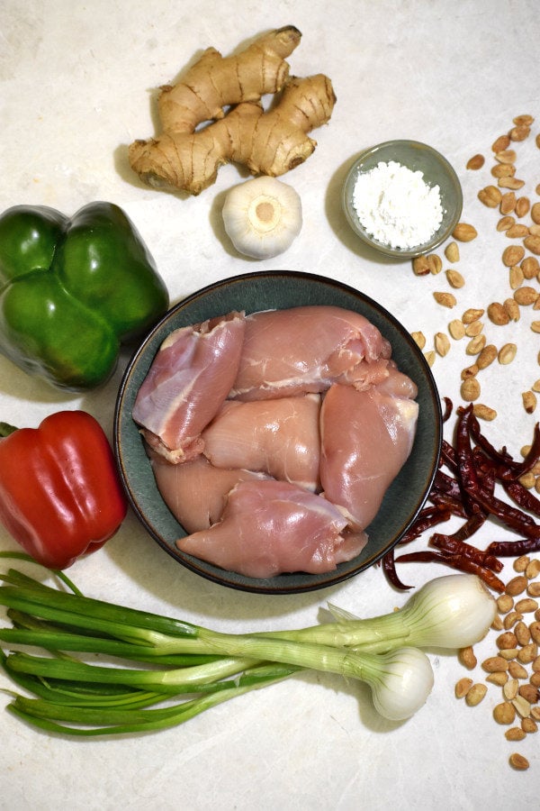 宫保鸡丁的原料