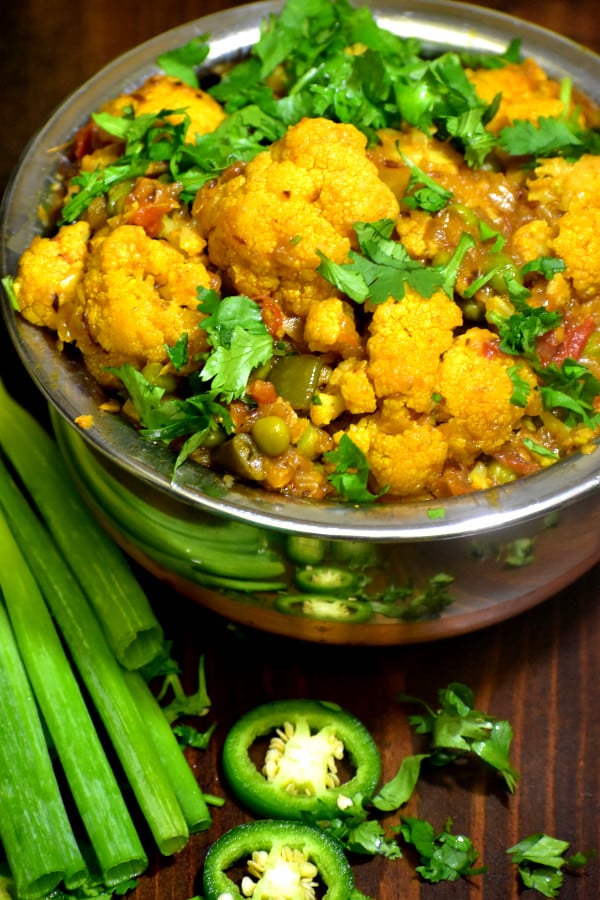 The 35 BEST Cauliflower Recipes - gobi matar.