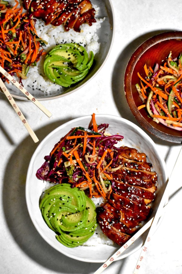 Chicken dinner ideas: Japanese Teriyaki Chicken Bowl