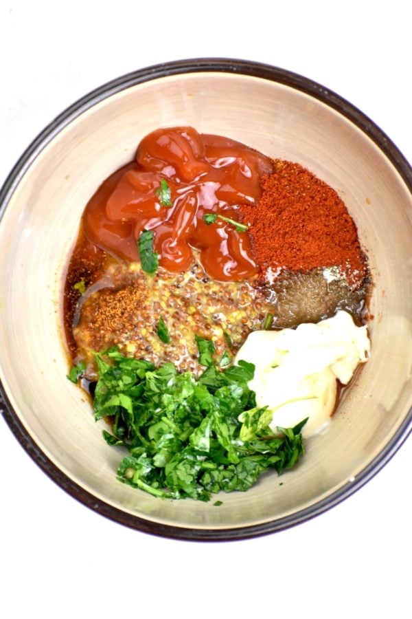 Below listed ingredients in a bowl.