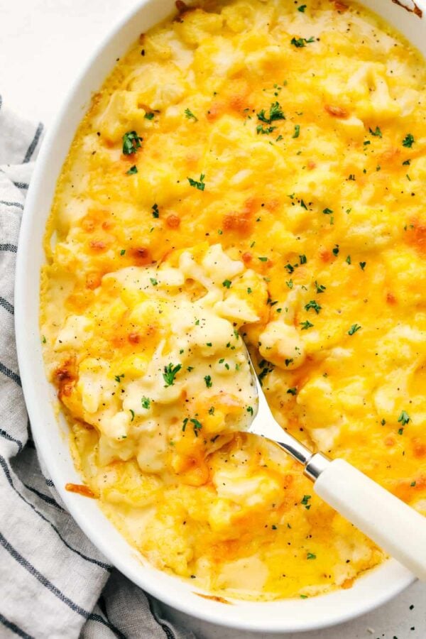 The 35 BEST Cauliflower Recipes - mac and cheese.