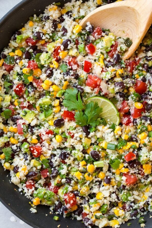 The 35 BEST Cauliflower Recipes - cilantro lime rice.