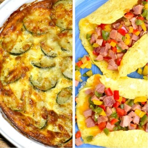 生酮早餐食谱的特色图片。
