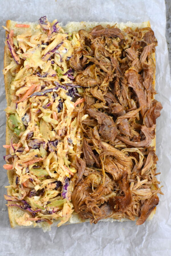 Cochon po' boy。