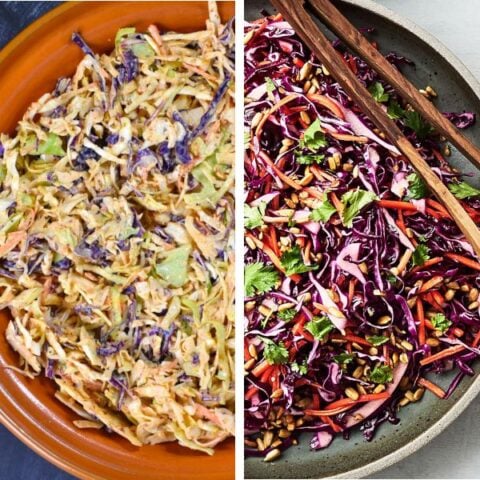 Featured image for coleslaw recipes post.