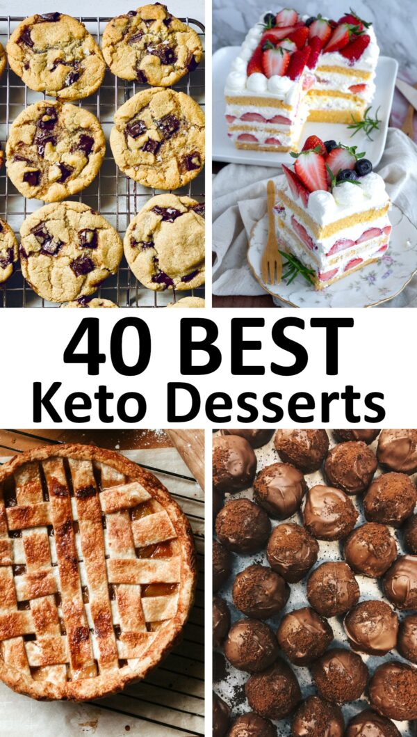 Featured image for keto desserts post.