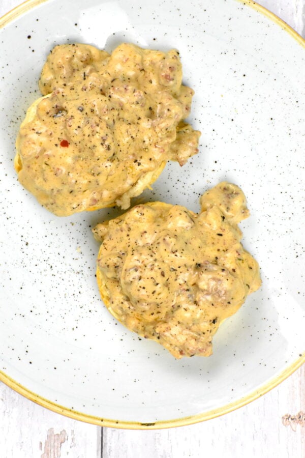 Biscuits and Gravy are the South’s ultimate stick to your ribs breakfast. They’re also about as “comfort foody” as you can get.