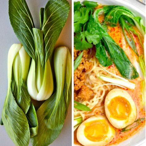 白菜食谱的特色图片。