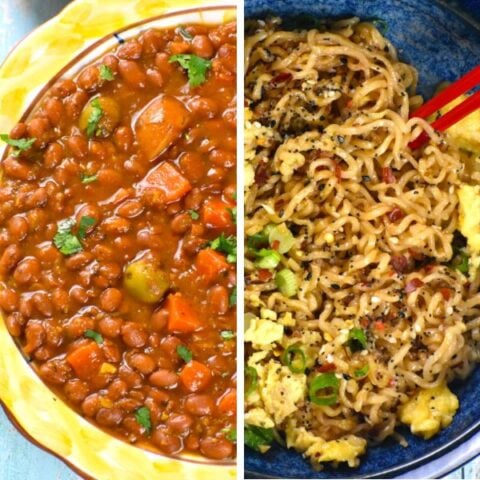特色图像为食品储藏室主食食谱后。