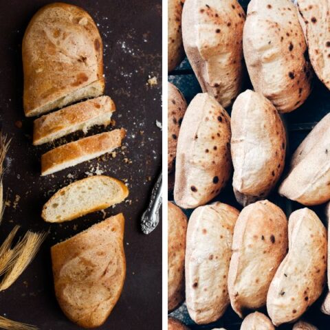 特色图像类型的面包