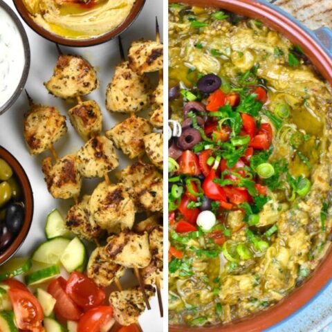 希腊特色形象开胃菜