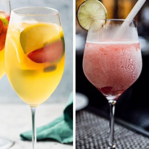 特色形象的水果鸡尾酒